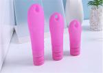 Custom Color Food Grade Shampoo Container FDA Silicone Travel Bottle Set