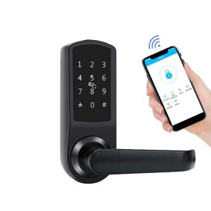 China 1.5V Bluetooth Controlled Door Lock 4pcs AA Bluetooth Keypad Door Lock factory