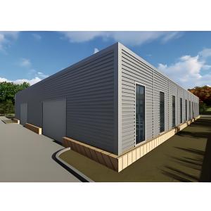 China Highly Sustainable Prefab Steel Warehouse Buildings Energy Efficient factory