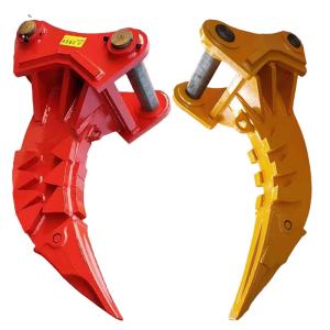 China Small / Large Excavator Ripper Attachment Single / Double Hook Tooth Ripper factory