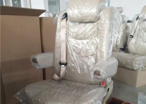 China Fabric Upholstery Sprinter Van Seats Fixed Armrest Cushion Ventilation factory