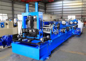 China Auto Change Size C Purlin Machine Width 80-300mm Roll Forming Making Machine factory