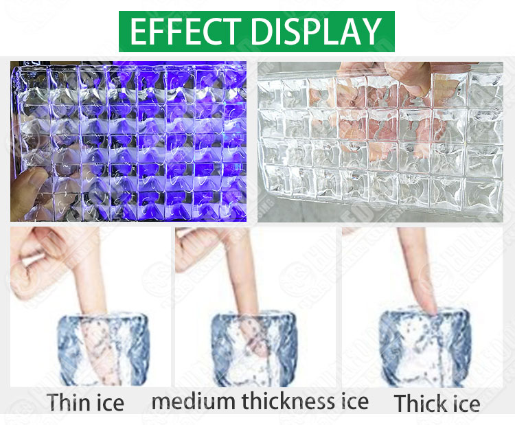 Ice Cube Making Machines/1000lbs/24hr Ice Maker Gourmet Shape Ice Cube Maker Machines