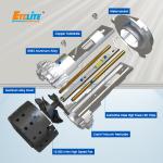 6000K High Lumen LED Headlight Bulbs , Super Bright H4 100w Headlight Bulbs