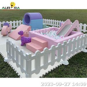 China Customizable Step And Slide Soft Play Equipment Indoor Soft Play Area For Party factory