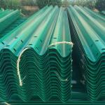 Roadway Safety Hot Dippe Galvanized W Beam Highway Guardrail with Steel Fishtail