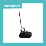 Electroplated PU Material Leg Rest Black Color For Obstetric Table