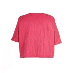 Viscose Ladies Mid-Sleeve Tops — Leisure and Fashion Short Style