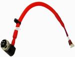 PA bellow flame retardant DC+ slow charging cable assembly customizable