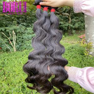 China 10A Cuticle Aligned Hair , Raw Virgin Human Peruvian Malaysian Hair Smooth factory