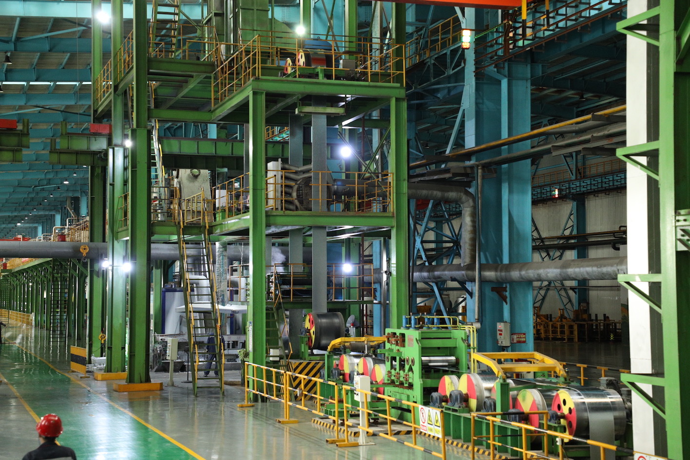 850mm Cgl Continuous Type Galvanizing Line Equipment High Efficiency
