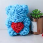 2020-2021 Valentines Day Small Rose Bear 25cm Rose Bear With Heart