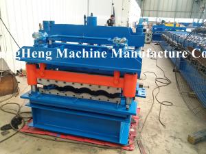 China Automatic Roofing Sheet Roll Forming Machine Steel Profile Metal Roll Forming Machine factory