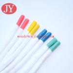 Jiayang Shoelace Charms Round Rubber Tips Custom Shoelaces Aglets