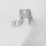 Post Bases Single Strut Channel Fittings 8in Electroplated 6 Holes