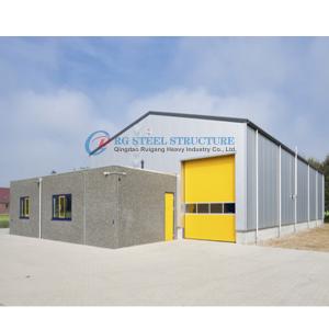 China Seismic Resistant Strong Steel Structure Workshop , Modular Steel Buildings Structure factory