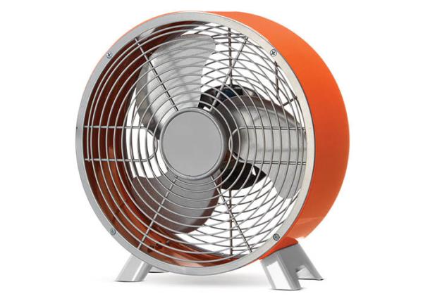 Sturdy Metal Grill Retro Oscillating Table Fan Two Speeds With CE & ETL 780