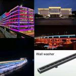 Outdoor 18w 24V IP65 DMX512 LED Wall Washer Light with Customizable Color