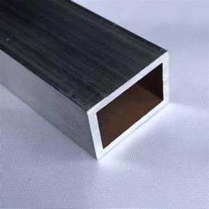 China Customized 3m 6m Aluminum Alloy Tube 1060 1100 Anodized Round Square Pipe factory