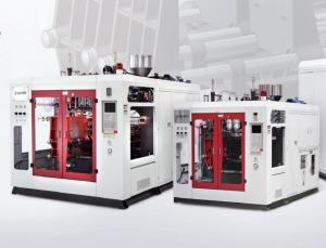 China 4 Cavities Schneider Contactor Automatic Blow Moulding Machine factory