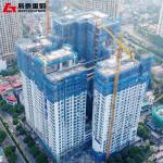 Steel Structure Luxury Apartments Commercial Areas Hotels High Rise Building