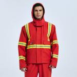 EN1149 Anti Static Aramid Inherently Flame Resistant Rain Gear For Electric