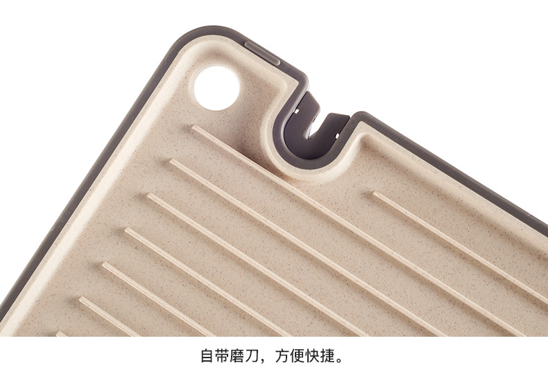 New Creative Cutting Board Kitchen Chopping Board Can Be Used To Sharpen The Knife And Grind Garlic Double-Sided