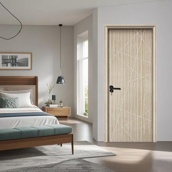 20-35 Days Production Time Wood Plastic Composite Door for Durable and
