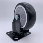 5 Inch Black Tread Swivel Logistics Caster