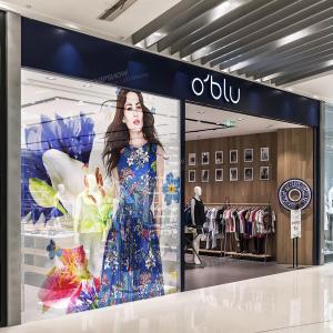 China Advertising Flexible LED Display Wall Panel Ultra Thin Transparent LED Film Screen for Window Glass on sale