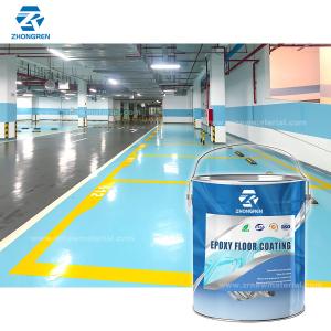 China Transparent Self Leveling Epoxy Floor Coating Chemical Resistance factory
