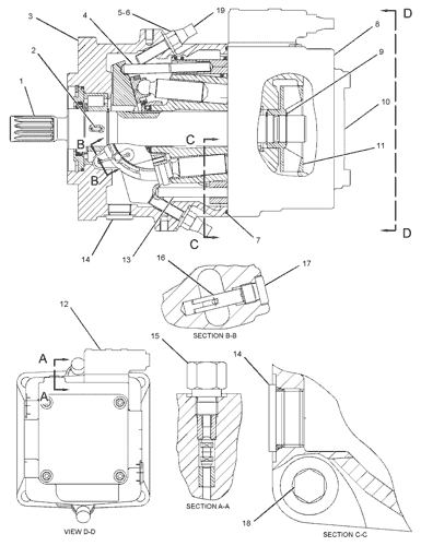2959677 PUMP GP-PISTON Parts scheme