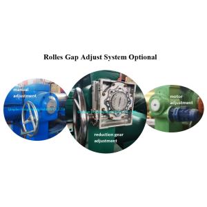 Open Mixing Two Roll Mill For Compounding Rubber