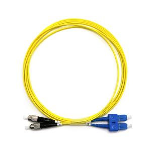 China Fc To Sc 2mm 3mm Pvc/Lszh Simplex Jumper Fiber Optic Patch Cord factory