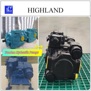 China 110cc/r Tandem Hydraulic Pumps For Agricultural Machinery factory