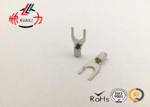 China Wire Fork Naked Joint Non Insulated Electrical Connectors Tin Plating Copper SNB Series factory