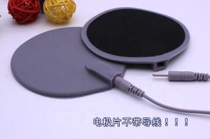 China Wholesale 4 inch round carbon rubber electrodes tens pads electrotherapy equipments factory