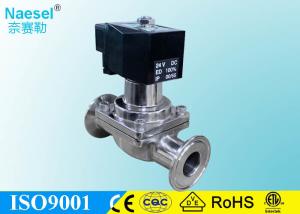 China 145 Psi 1 / 2 Compact Solenoid Control Valve Piston Type 9mm Orifice 10 Bar factory