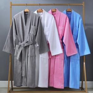 China Custom Color Waffle Terry Fabric Knit Unisex Cotton / Coral Fleece Seasonal Blanket factory