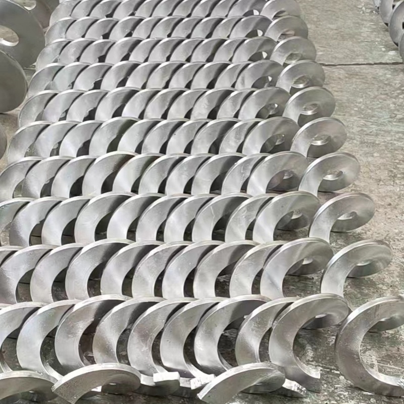 OEM Custom Sludge Spiral Shaftless Screw Conveyor in Wastewater Treatment Industry