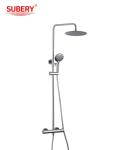 Temperature Adjustable Thermostatic Faucets Shower Exposed Mixer Column Set