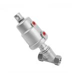 Control DN15 1/2 inch Stainless Steel Pneumatic Water Steam Control Angle Seat