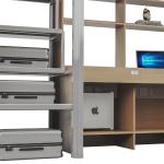 Support customization High Grade Quality Guaranteed Full Size Black Color Bunk