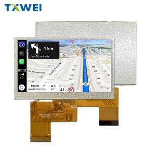 China 4.3-inch 800*480 RGB 1200nits Electric Vehicle Dashboard Display Screen OEM ODM factory