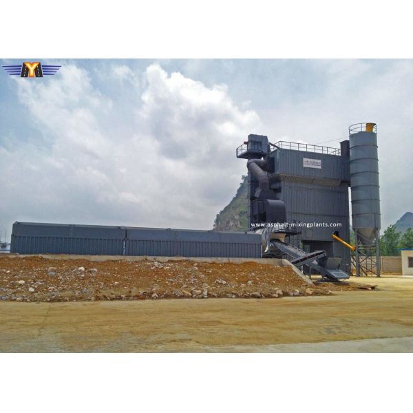 China LB3000 Mobile Asphalt Drum Mixing Plant Forced Intermittent factory