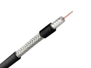 China CATV RG6 18 AWG CCS Dual Shielded Coaxial Cable Swept to 3.0 GHz for Antennas factory