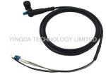 PDLC / DLC GYFJH 4 Core Fiber Optic Patch Cord LC Outdoor Use