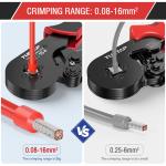 Industrial Wire Ferrule Crimping Tool , Multipurpose Ferrule Crimping Pliers