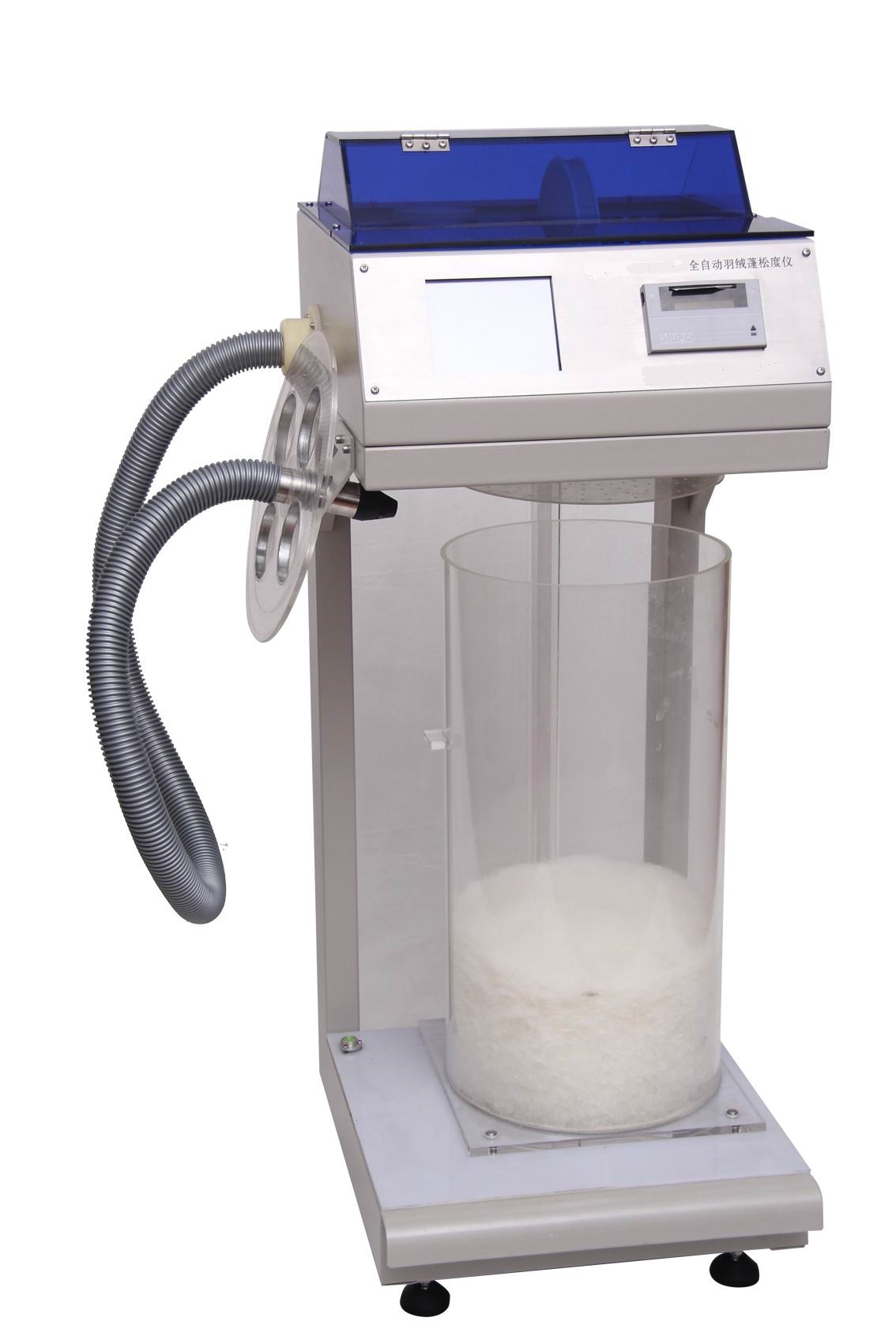 Full Automatic Feather & Down Filling Power Tester 0.1 mm Accuracy