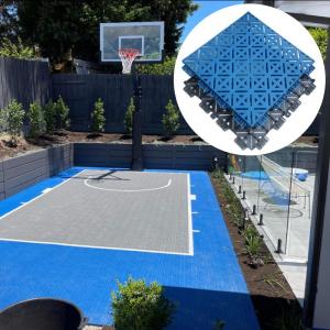 China Professional Pp Interlocking Sports Floor Outdoor Basketball Court Flooring factory